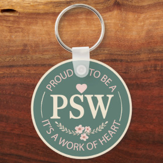 Porte-clés Travailleur personnel personnalisé PSW