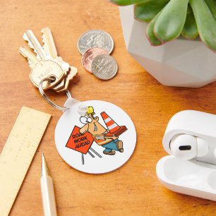 Porte-clés Travailleur routier