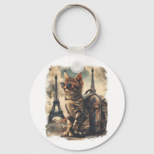 Porte-clés Travel Buddy Cat