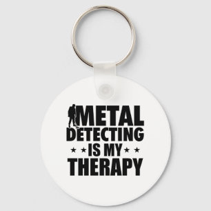 Porte-clés Treasure Hunter Metal Detector   Gondolas Gift