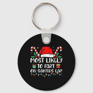 Porte-clés Très Probable De Débuter Sur Père Noël Lap Funny F