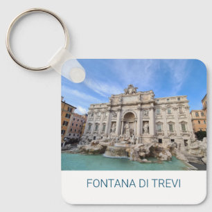 Porte-clés Trevi Fontaine Rome Italie Vacances Panorama