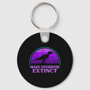 Porte-clés Trex Dinosaure Purple Faire Overdose Extincte