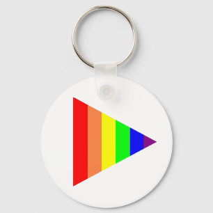 Porte-clés Triangle de porte - clé de gay pride