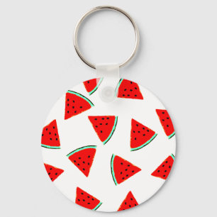 Porte-clés Triangles Motifs de pastèque