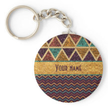 Triangles Tribaux Chevrons Faux Parties scintillan