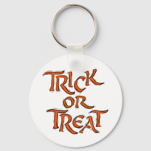 Porte-clés Trick Halloween ou Traiter les mots