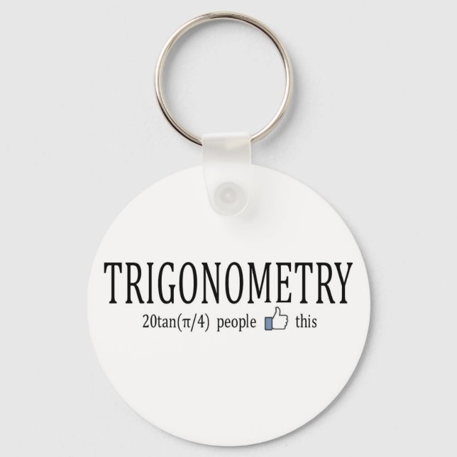 Porte-clés Trigonometry_facebook (Recto)