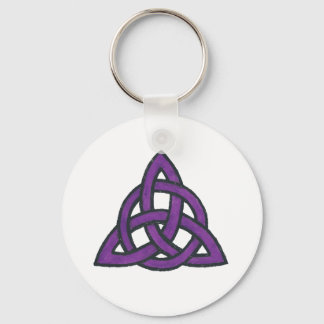 Porte-clés Trinity pourpre
