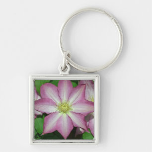Porte-clés Trio de Clematis Pink and White Spring Vine