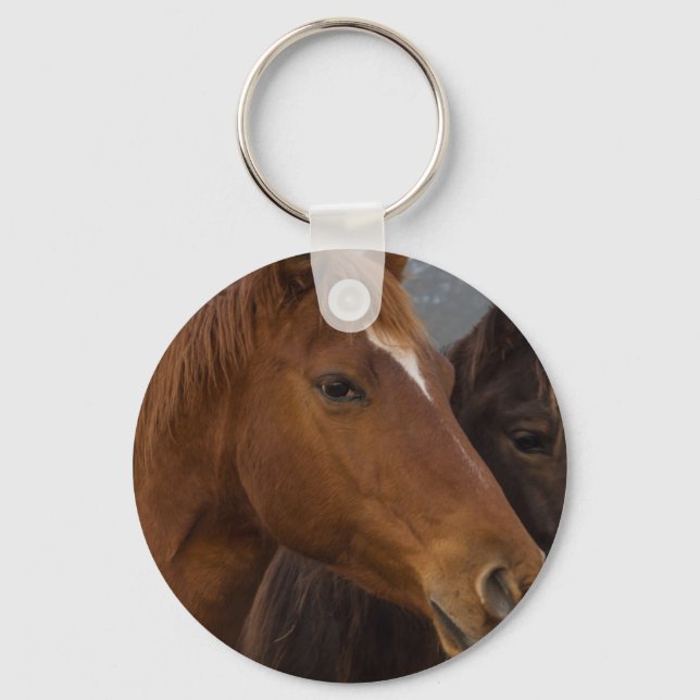 Porte-clés Triplets de chevaux (Recto)