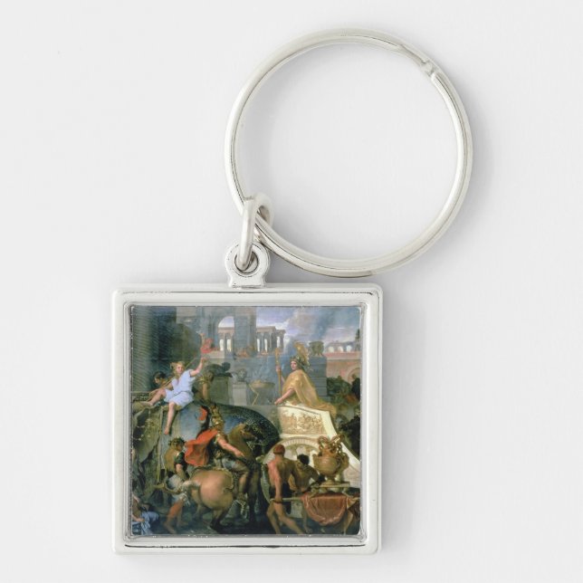 Porte-clés Triumph d'Alexandre, ou l'entrée d'Alexa (Devant)