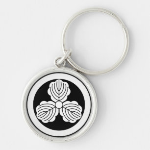 Porte-clés Trois feuilles de chêne(1) en cercle