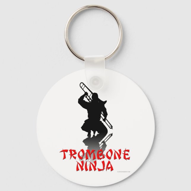 Porte-clés Trombone Ninja (Recto)