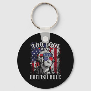 Porte-clés Trop Cool pour la domination britannique - Drapeau
