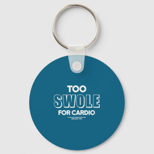 Porte-clés Trop gonflé pour l'entraînement cardio Gym Fitness