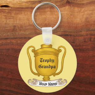 Porte-clés Trophée grand-père