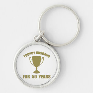 Porte-clés Trophée Mari Pendant 50 Ans