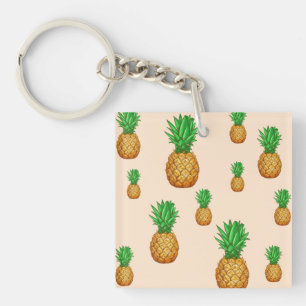 Porte-clés TROPICAL ÉTÉ Aiguille FRUITS Motif de tranche