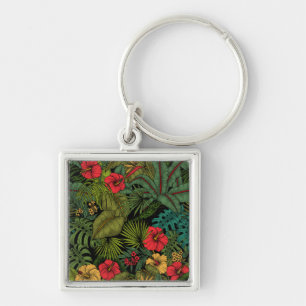 Porte-clés Tropical garden
