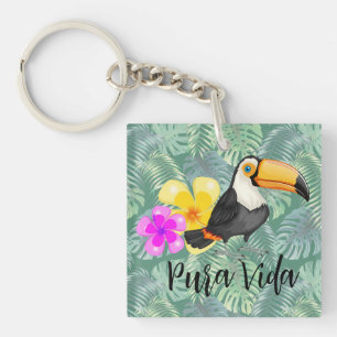 Porte-clés Tropical Toucan Pura Vida Design