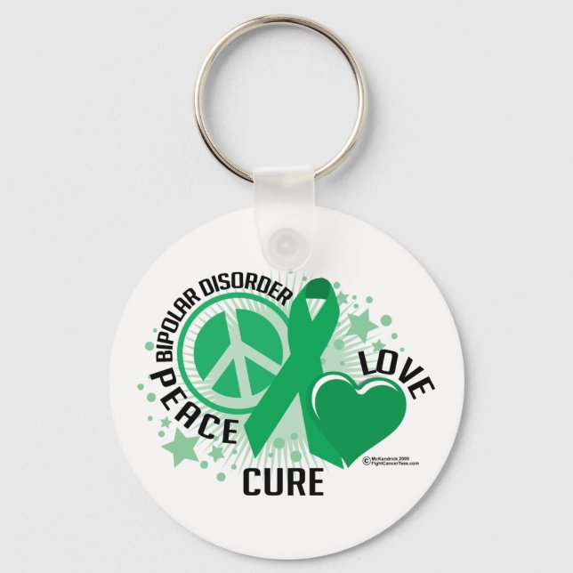 Porte-clés Trouble bipolaire PLC (Recto)