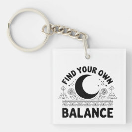 Porte-clés Trouver votre propre solde