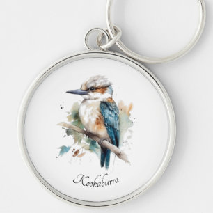 Porte-clés True Blue Kookaburra, personnalisé