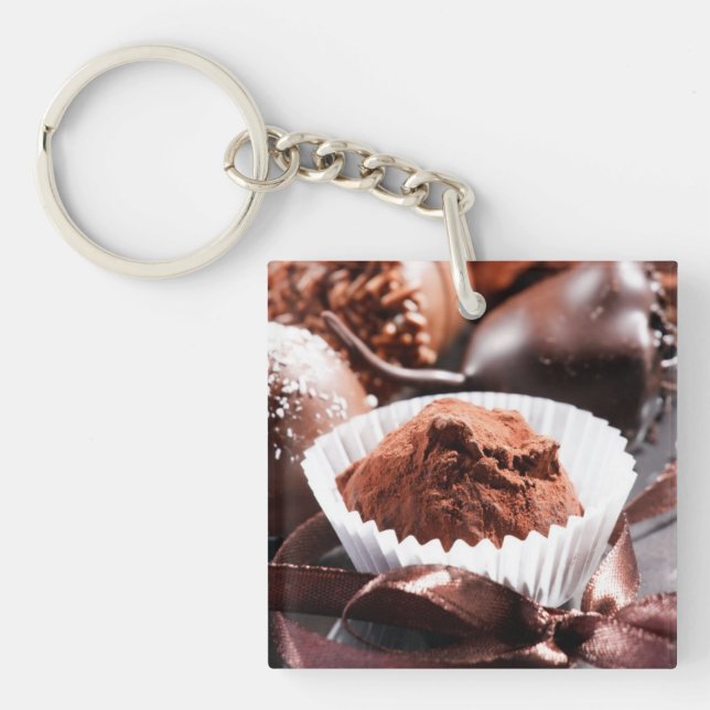Porte-clés Truffes de chocolat (Devant)