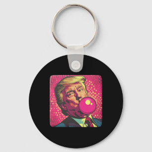 Porte-clés Trump 2024 Bubble Gum Pop