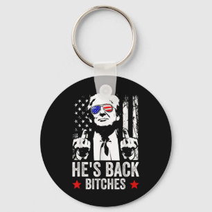 Porte-clés Trump 2024 Hes Back Es Trump 2025