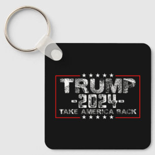 Porte-clés Trump 2024 Redonner à l'Amérique sa Vintage politi
