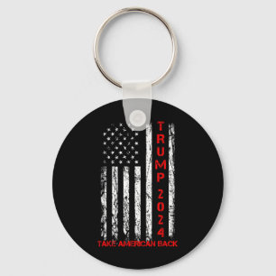 Porte-clés Trump 2024 Reprendre l'Amérique Élection Patriotiq