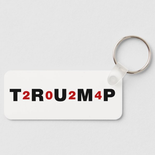 Porte-clés Trump 2024 Rouge (Recto)