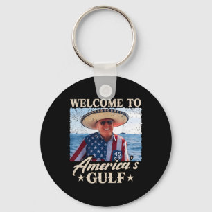 Porte-clés Trump Amérique du Golfe Mexique président Trump So
