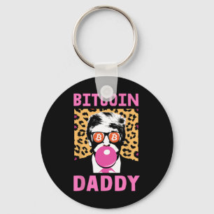 Porte-clés Trump Bitcoin mignon Daddy Crypto Finance Money Cr
