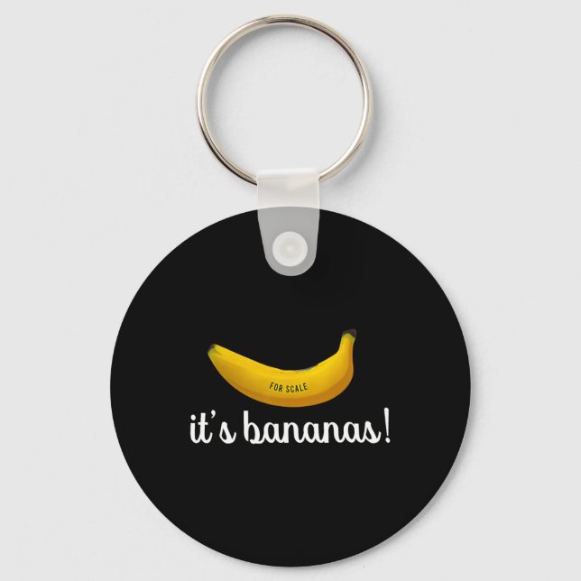 Porte-clés Trump c'est la banane (pour l'échelle) drôle (Recto)