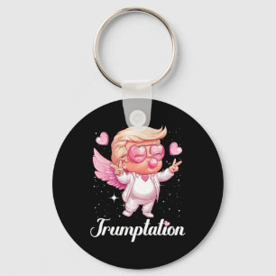 Porte-clés Trump Cupid Bow Et Flèche Valentine Drôle