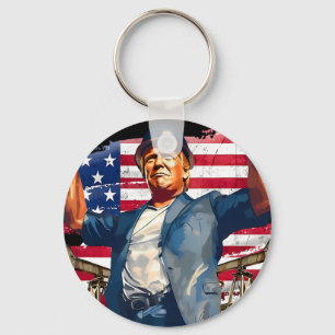 Porte-clés Trump Drill Baby Drill Trump 2024