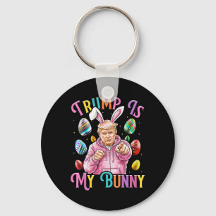 Porte-clés Trump Est Mon Lapin De Printemps Chasse Oeufs Fair