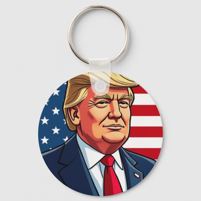 Porte-clés Trump est propriétaire des Libs (Recto)
