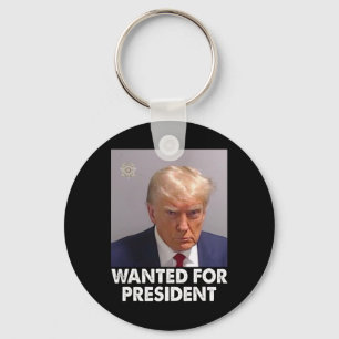 Porte-clés Trump Funny Recherché Pour Le Président 2024