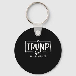 Porte-clés Trump Girl No excuses Election 2024