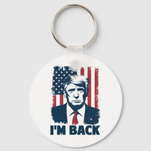 Porte-clés Trump Je suis le Président de la République Tchèqu