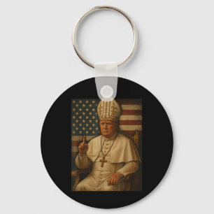 Porte-clés Trump, le pape républicain de l'Eglise du Vatican
