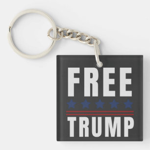 Porte-clés Trump libre, Donald Trump libre 2024