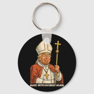 Porte-clés Trump Papal Amusant Design Avec Les Placements Du