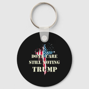 Porte-clés Trump Patriotique American Flag Cr