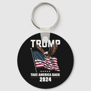 Porte-clés Trump Reprenez l'Amérique Élection Américaine 2024