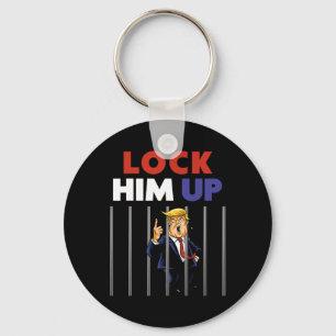 Porte-clés Trump Shirt - Enfermez-Le - Anti Trump